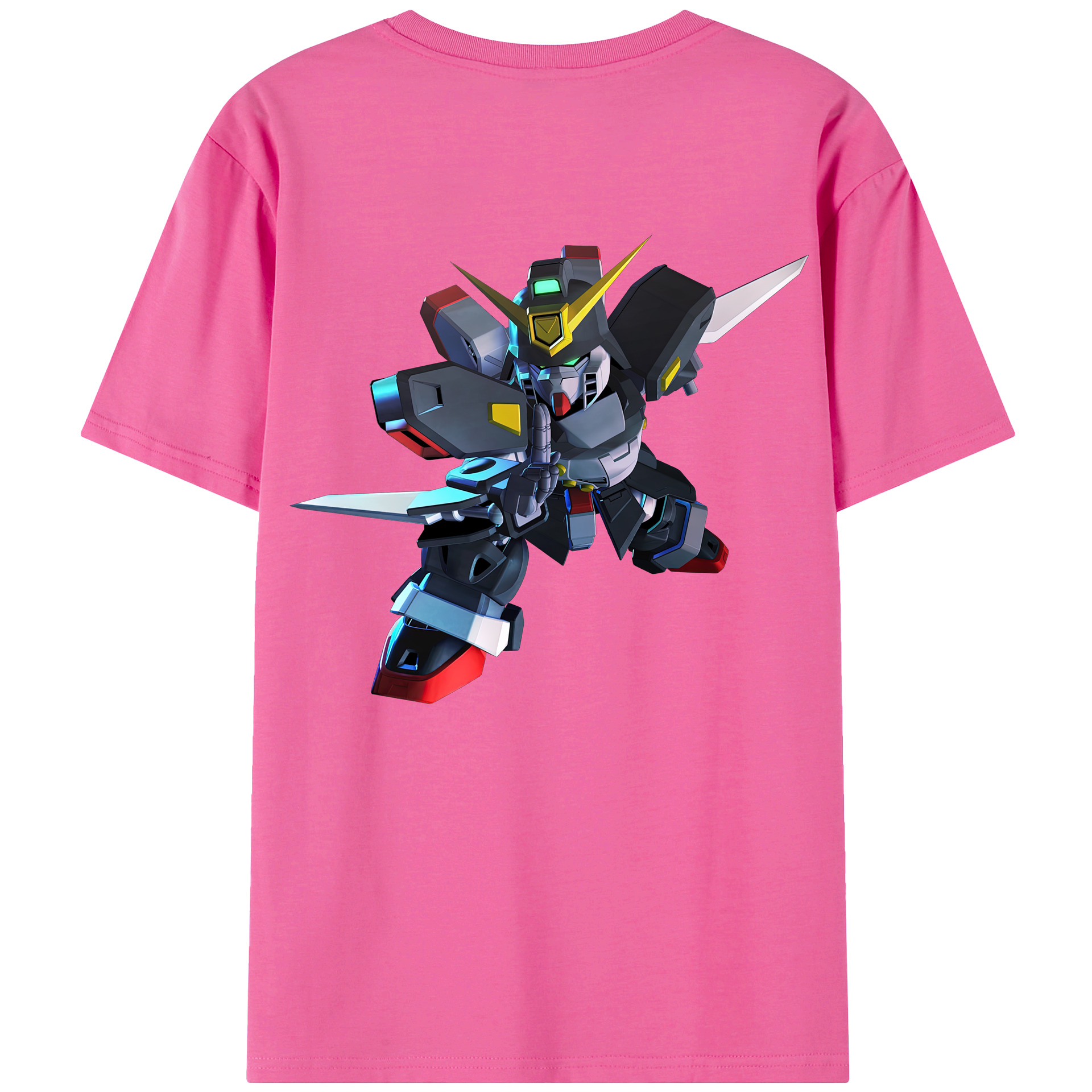 （画像用） 機動戦士ガンダム Mobile Suit Gundam レディース半袖Tシャツ(バックプリント)